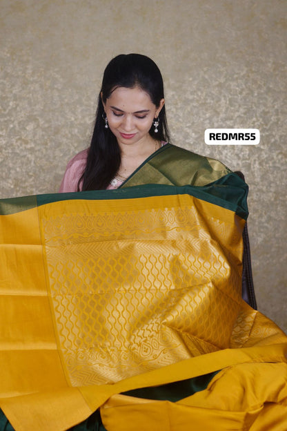 Premium quality silk cotton saree 🥳