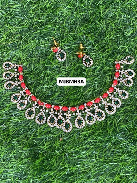 Jewel set with back chain 🥳
