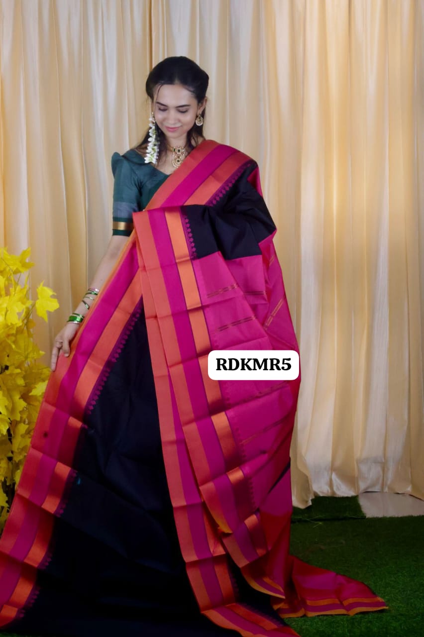 Silk cotton saree with trending color prebook 🥳✅