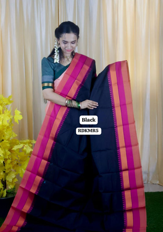 Silk cotton saree with trending color prebook 🥳✅