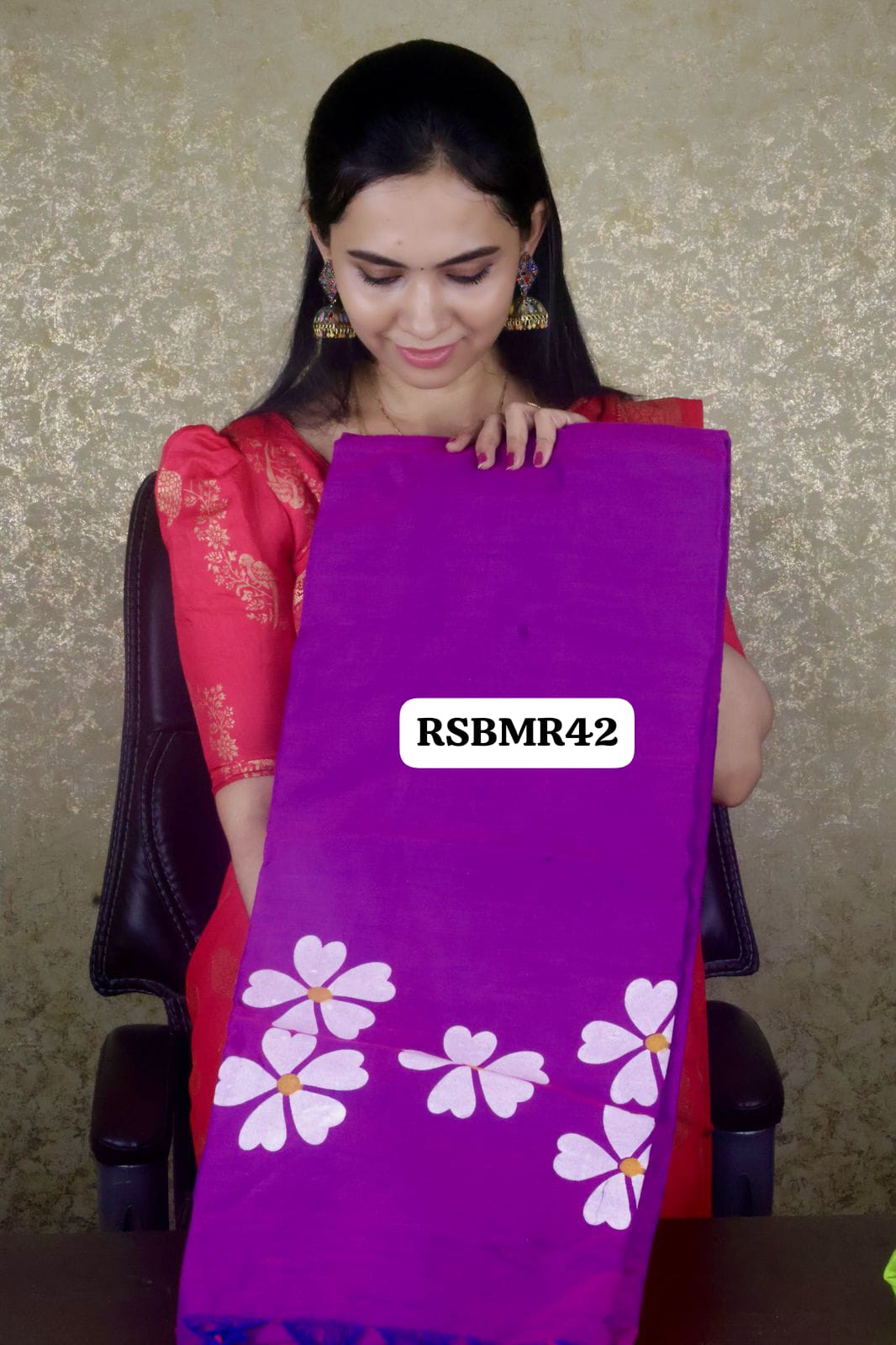 Khadhi cotton saree with running blouse🥳