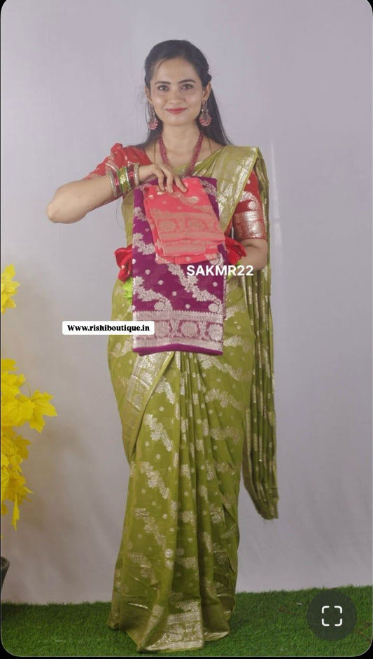 Viscose georgete sareee prebook 🥳