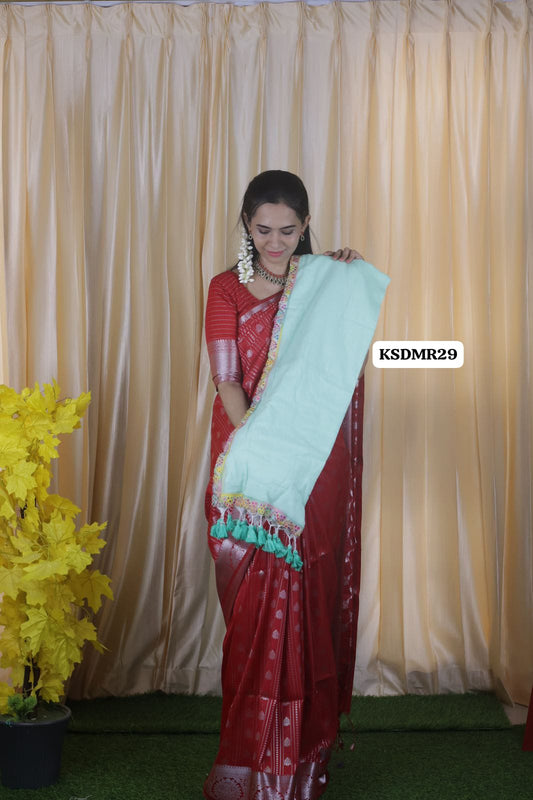 Aadi offer  🌹Pure cotton saree with lace work border offer🤗