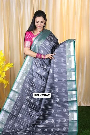 Semi Soft Silk Saree 🥳
