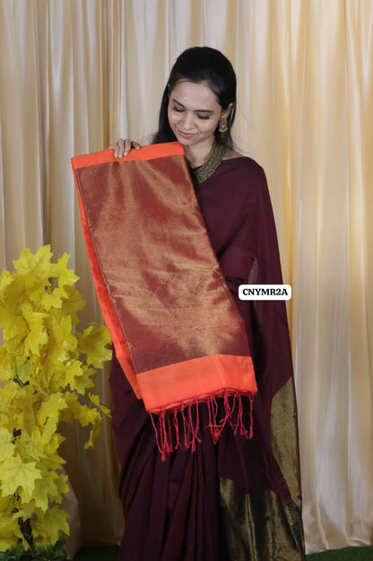 Nayanthara inspired premium kadhi cotton sarees 🥳