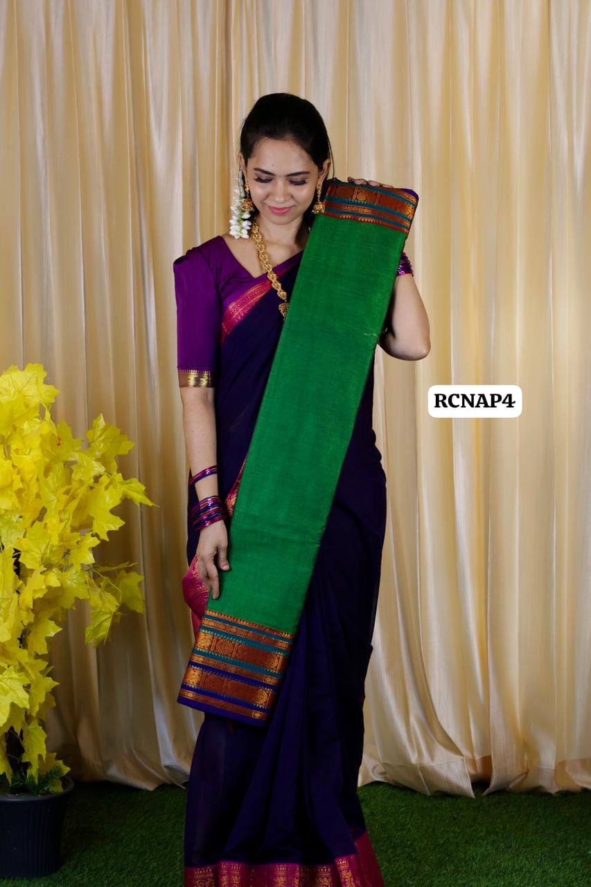 120's count pure soft cotton sarees 🥳