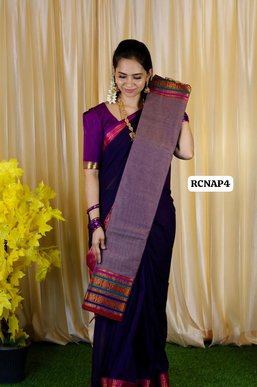 120's count pure soft cotton sarees 🥳