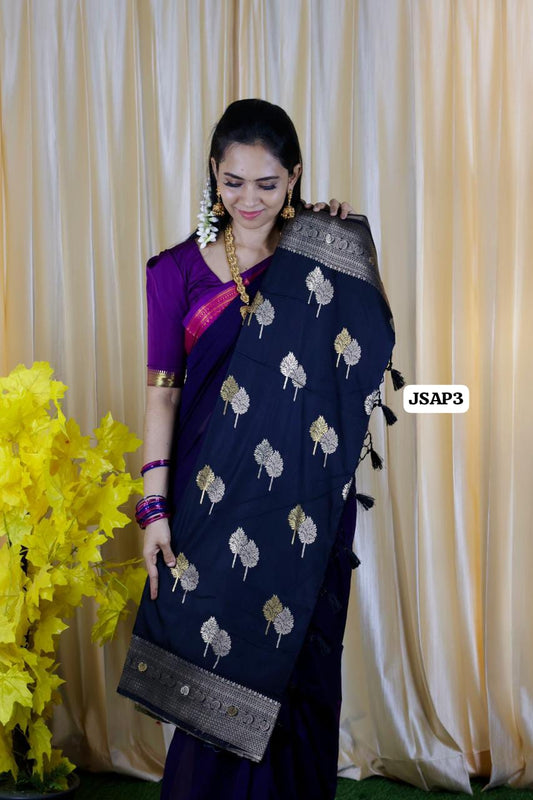 Ultra soft semi modal silk Saree⏰