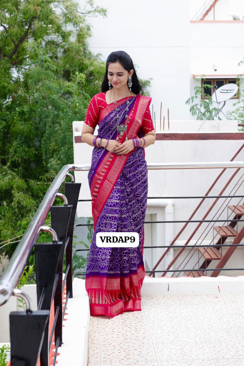 Bhandhini design  Dola silk saree❌