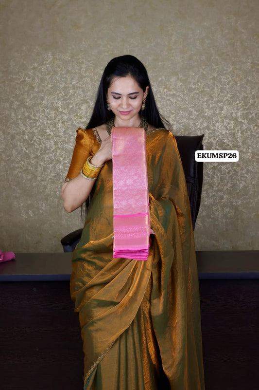 Kanchi semi silk saree at just Rs.1599😍🥳