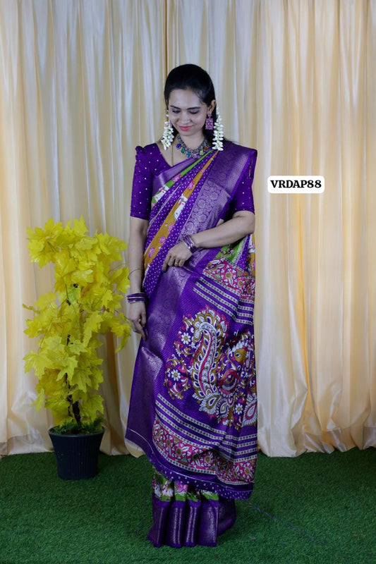 New design daily wear semi dola silk saree with zari weaving❌❌ SOLD
