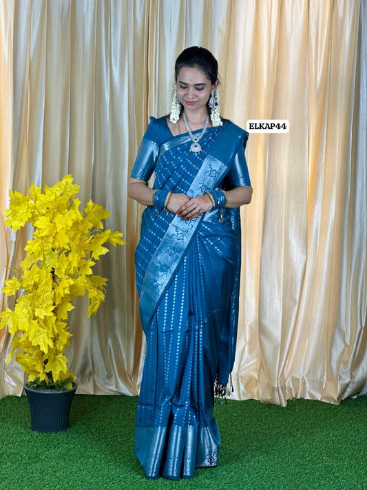 Semi soft silk saree🍄🥳