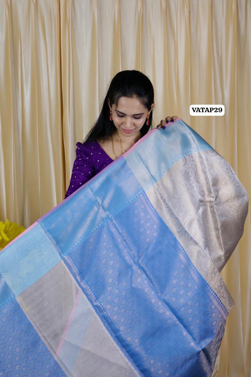 Katan semi silk saree 🥳