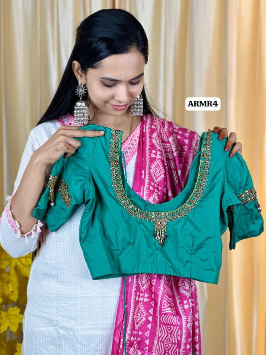 Aari handwork blouse 🥳