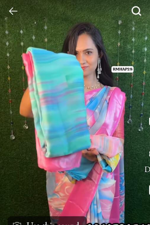 Butter soft chiffon sarees❌