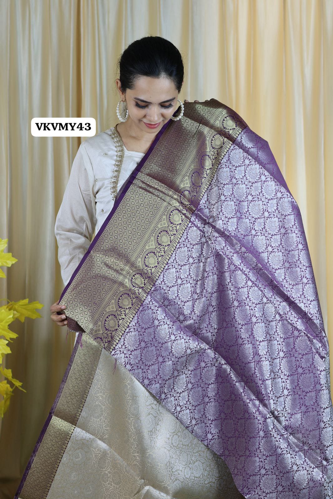 Tissue katan semi silk not transparent Saree 🥳