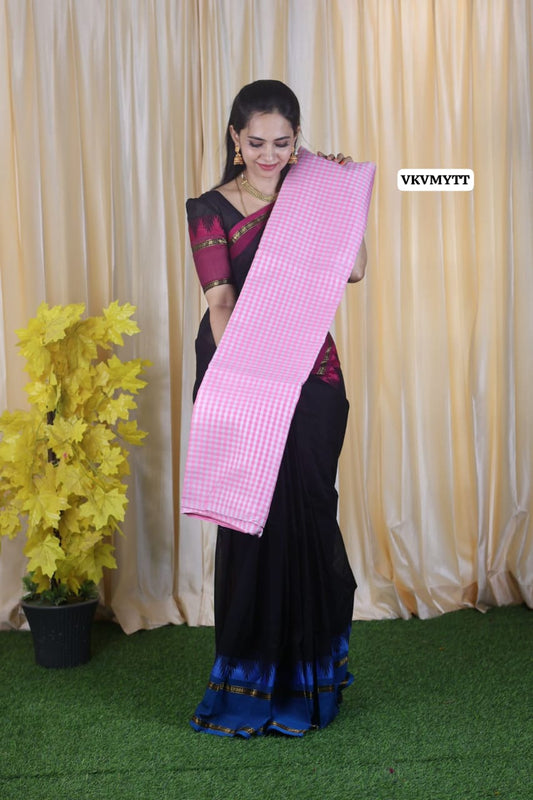 Offer🤩Nayanthara inspired saree in premium soft silk cotton fabric ❌