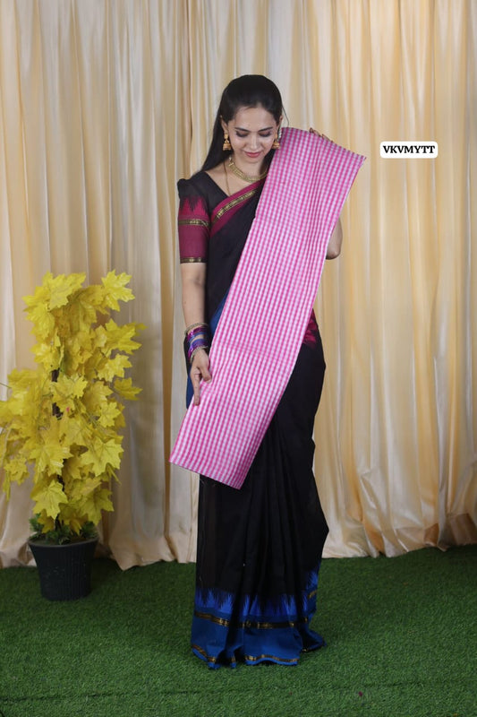 Offer 🤩Nayanthara inspired saree premium soft silk cotton 😍
