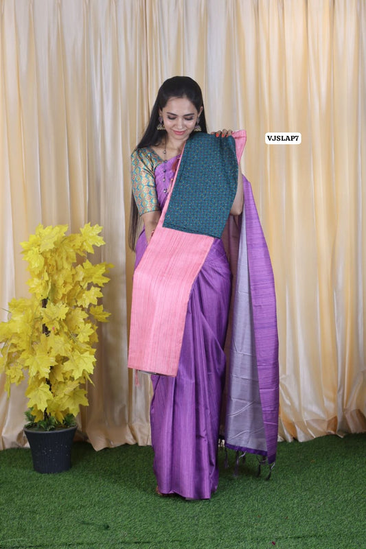 Aadi offer 🤩Soft smooth cotton silk feel in moonga tussar silk 🤗
