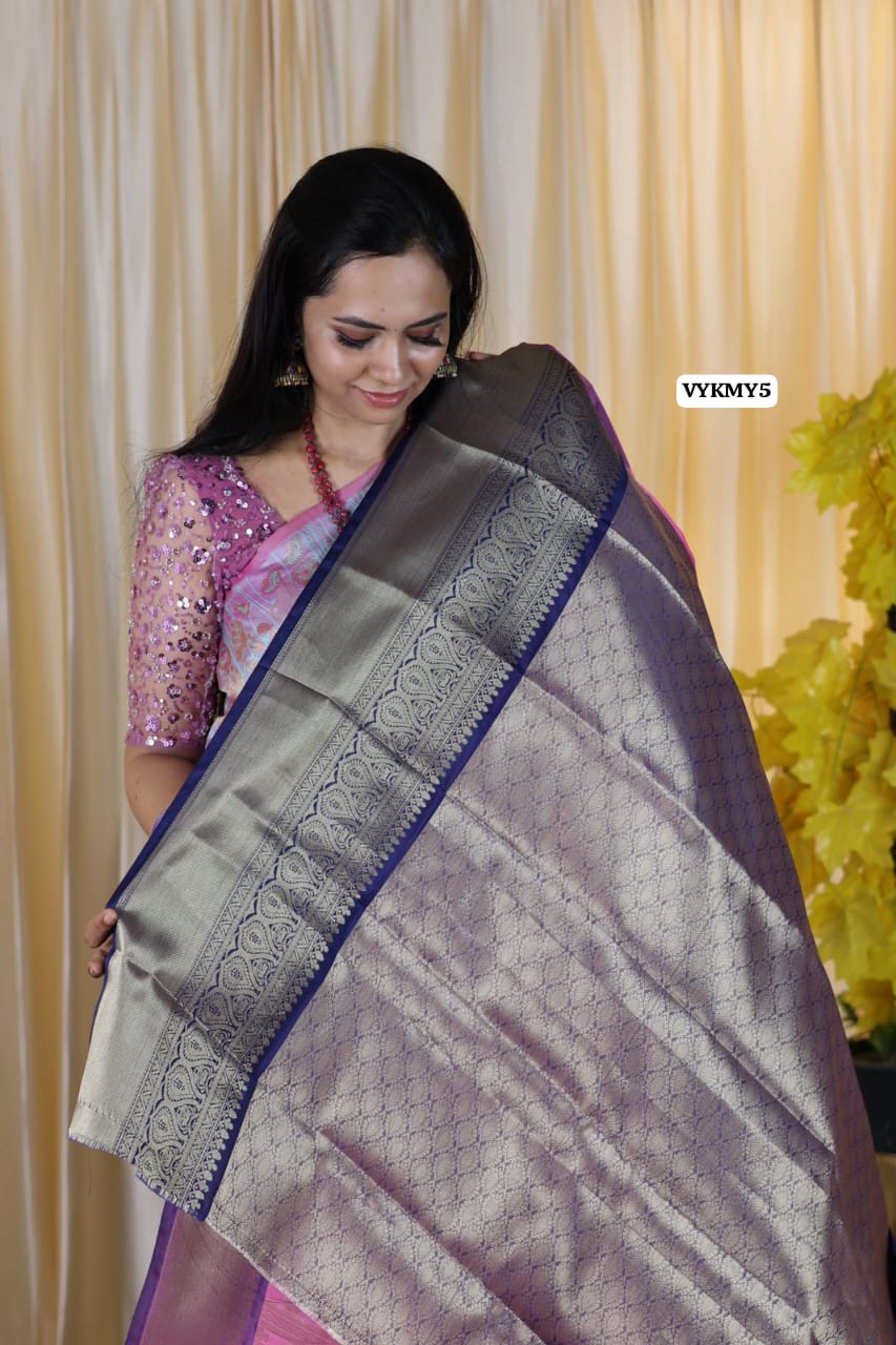 Katan soft tissue silk saree at just Rs.999❌