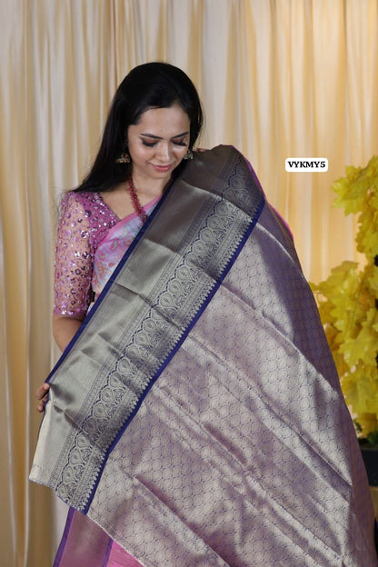Katan soft tissue silk saree at just Rs.999❌