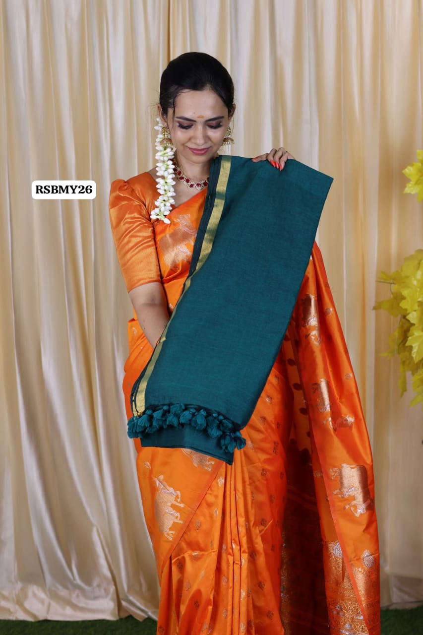 Khadhi cotton saree 🥳