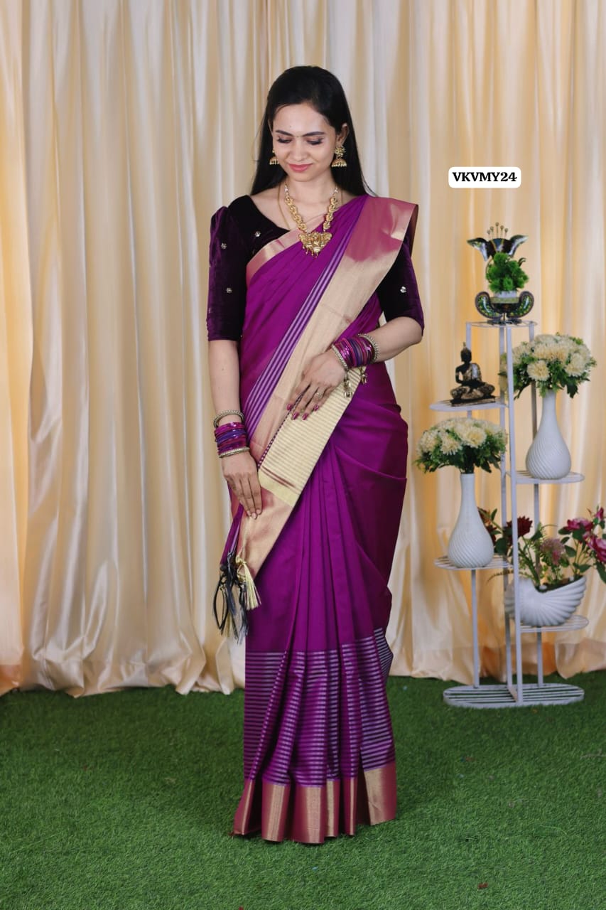 Semi soft katan raveena tandon inspired saree 🥳