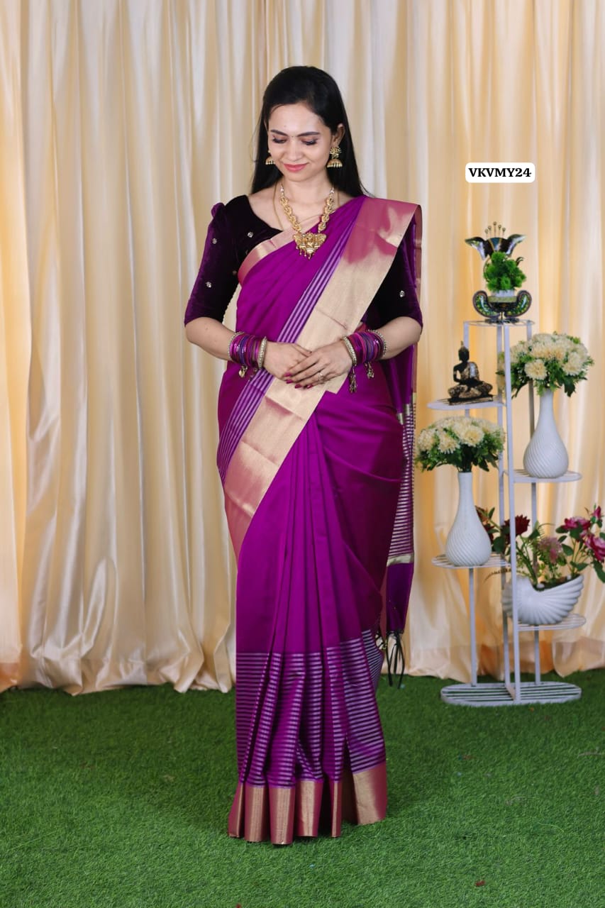 Semi soft katan raveena tandon inspired saree 🥳