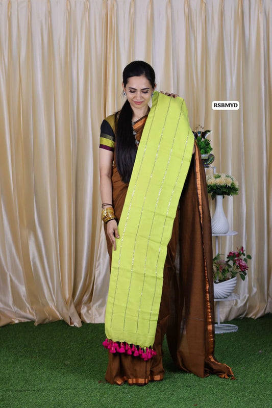 Mul mul cotton saree🥳 Without Blouse