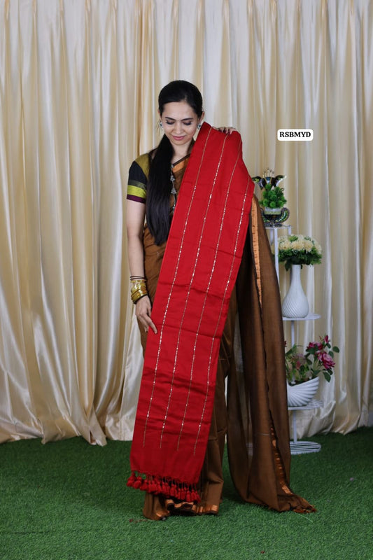 Mul mul cotton saree🥳 Without Blouse
