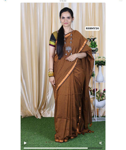 Khadhi cotton saree🥳
