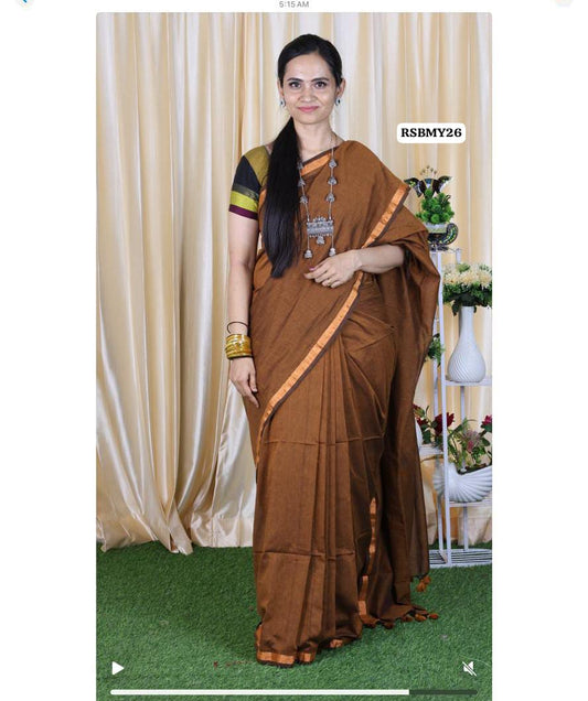 Khadhi cotton saree🥳