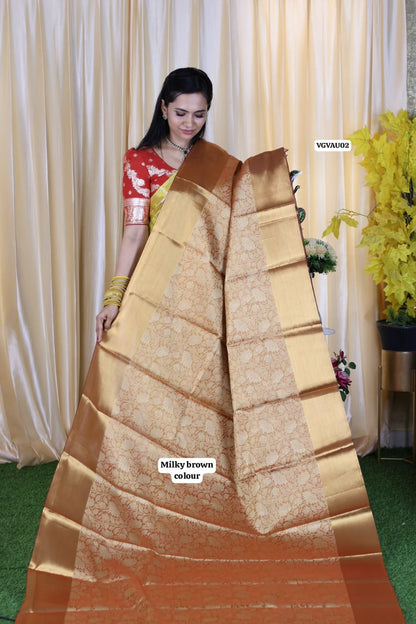 Nita ambani saree milky brown colour 🥳