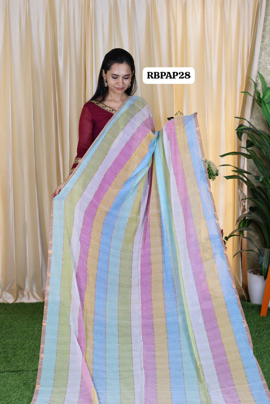 Handloom Kadhi Cotton Saree with Running Blouse  🥳
