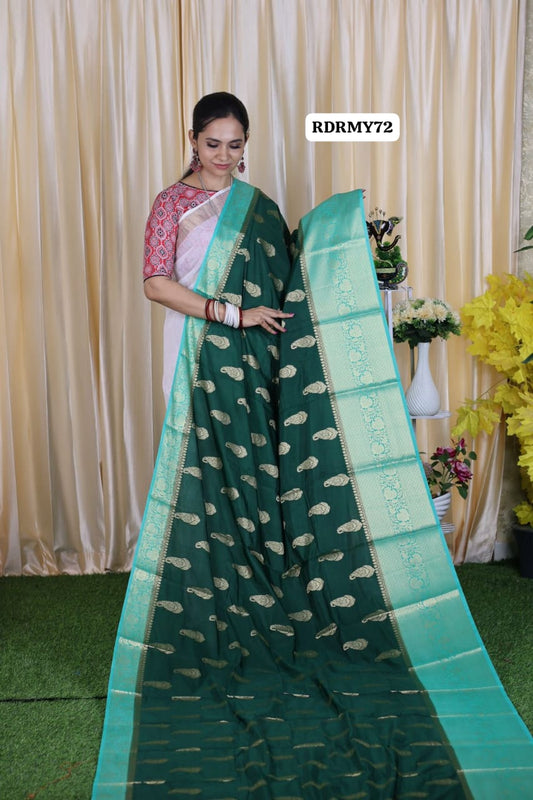 Premium quality warm silk saree 🥳