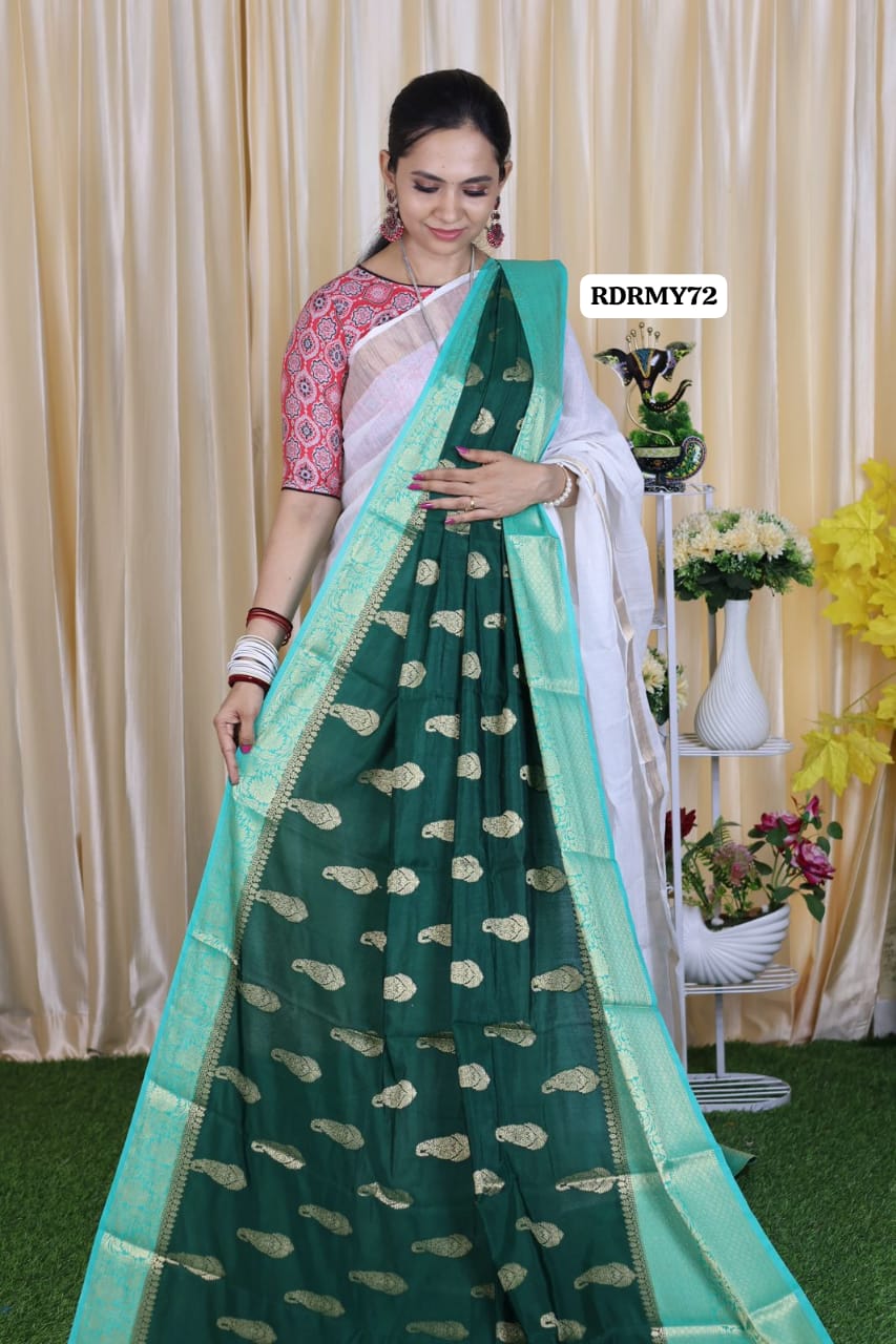 Premium quality warm silk saree 🥳
