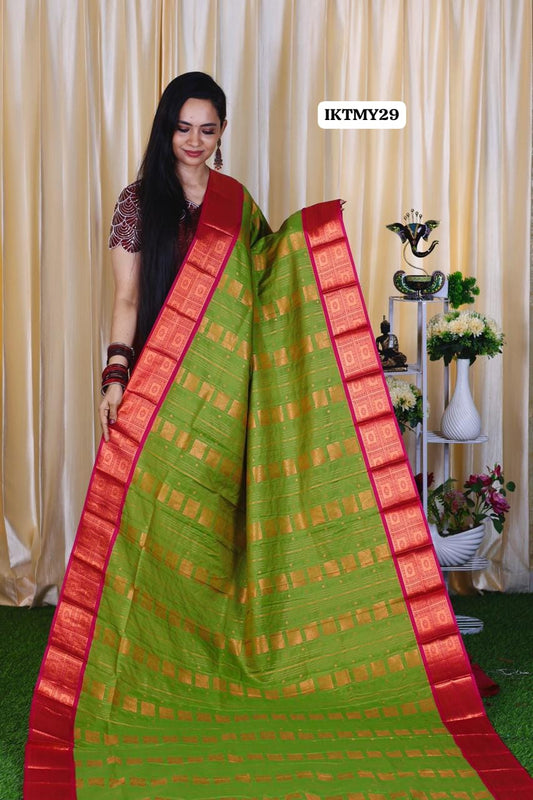 Kanchi semi silk saree ❌