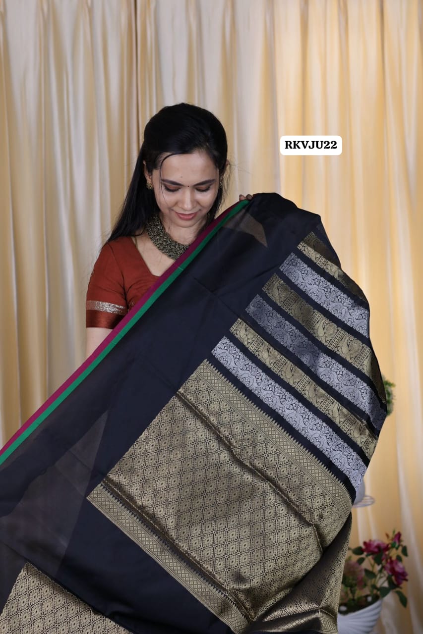 Nita Ambani inspired semi katan soft silk saree 🥳