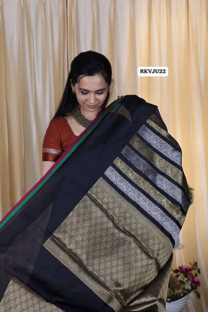 Nita Ambani inspired semi katan soft silk saree 🥳