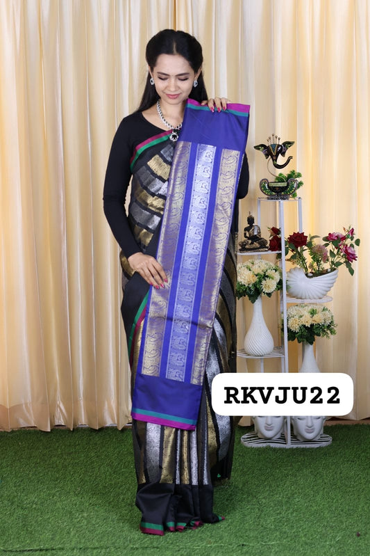 Nita Ambani inspired semi katan soft silk saree🥳