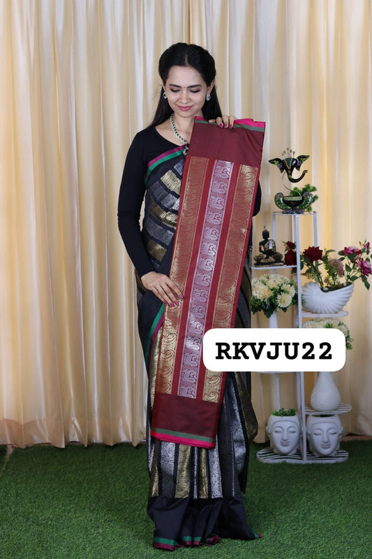 Nita Ambani inspired semi katan soft silk saree 😍🥳