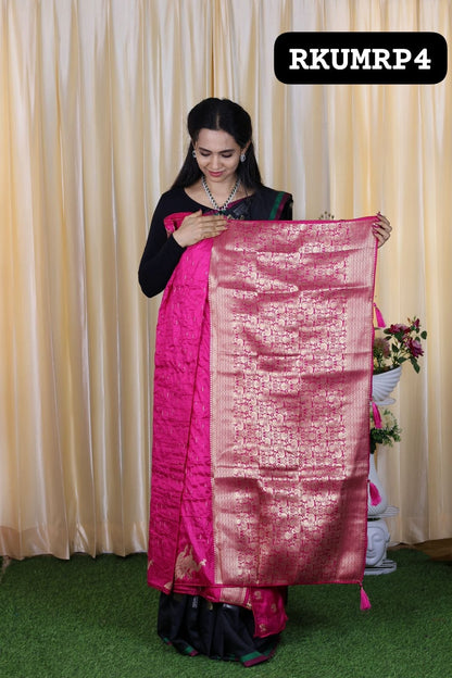 Aadi offer 🌹Pichwai semi soft silk saree