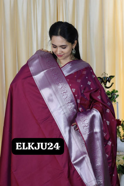 Semi soft silk saree 🥳
