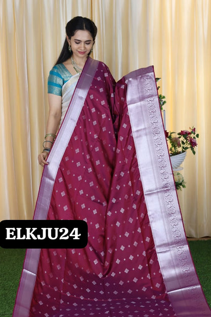 Semi soft silk saree 🥳