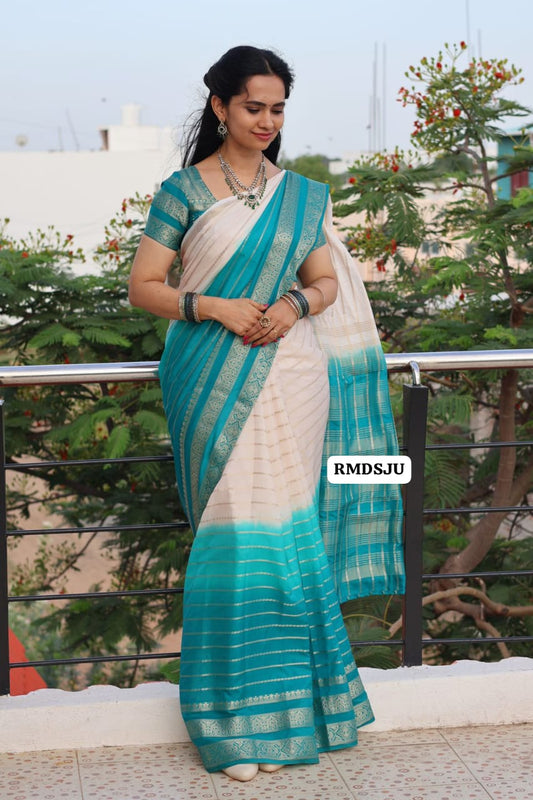 Mysore crepe silk saree 🥳