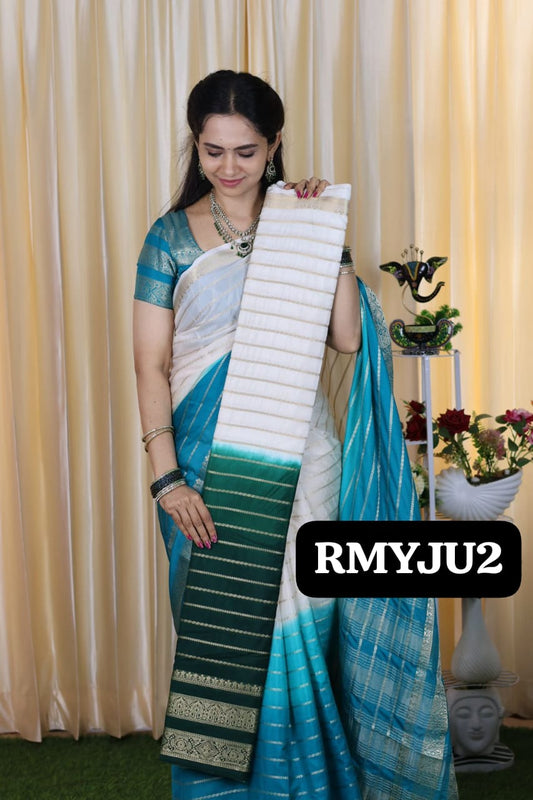 Aadi offer 🤩Mysore crepe silk saree 🤗