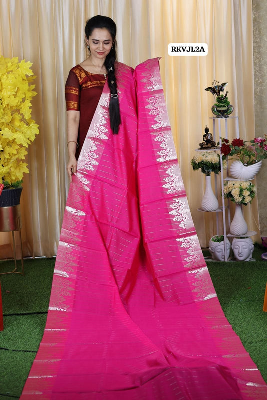 Soft katan .semi silk saree🥳