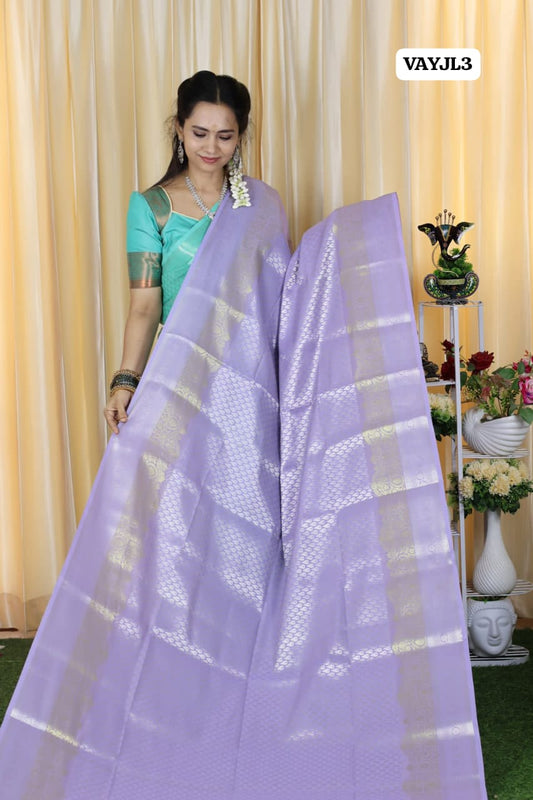 bridal .katan .semi soft silk saree with zari weaving🥳