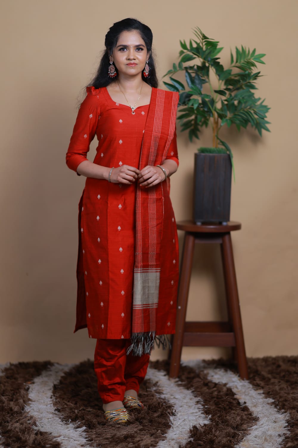 Premium raw silk salwar (stiched)🥰🥳