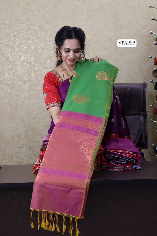 Borderless semi soft silk saree 😍🥳